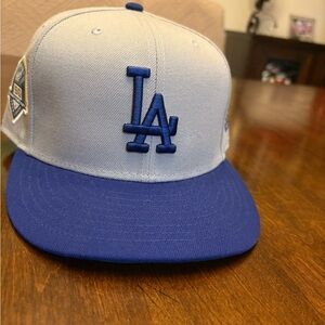 New Era Blue and Gray LA Cap